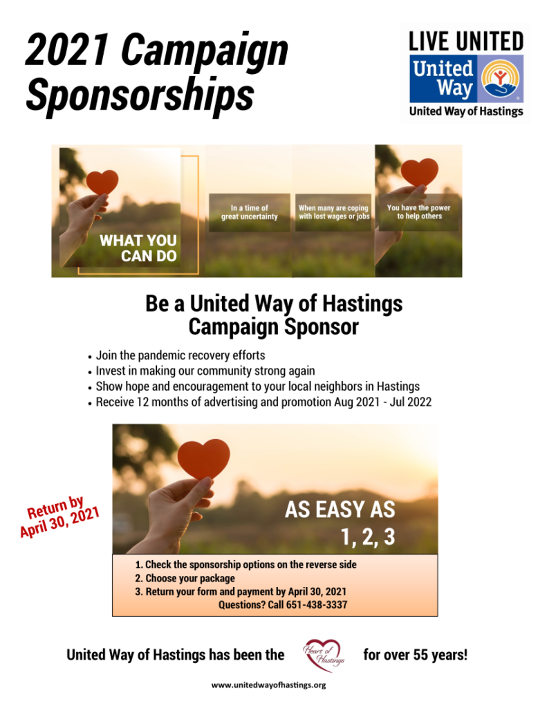 Campaign Sponsorship Flyer
